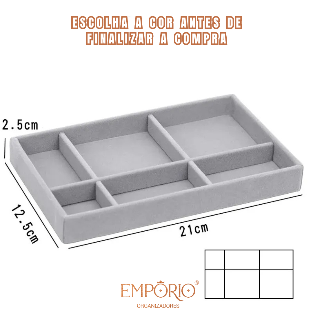 4-in-1 Jewelry Organizer - 4-Piece Kit