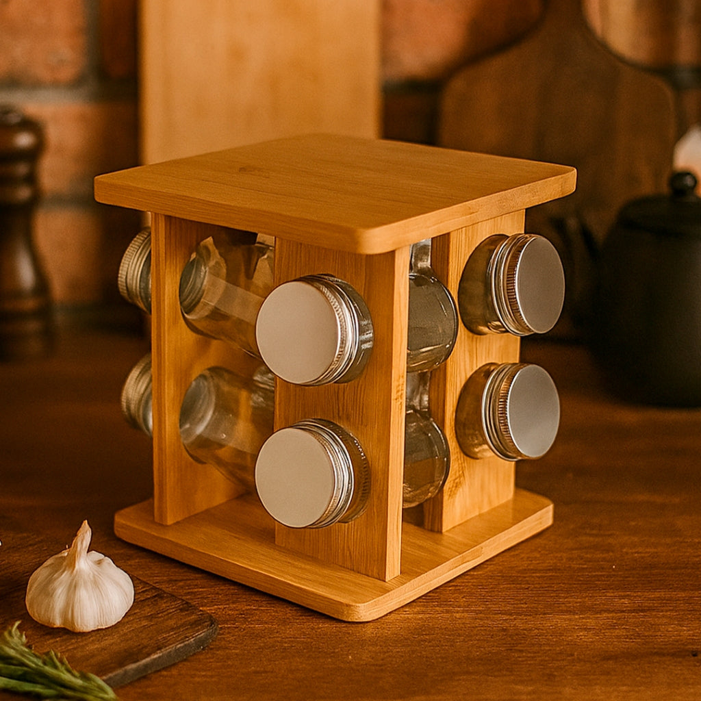 Bamboo Spice + 8 free glass jars