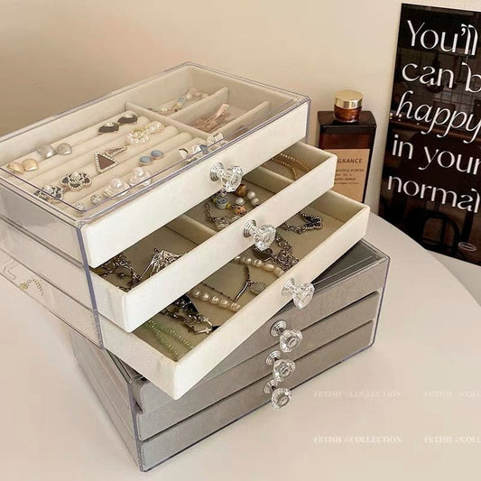 Caixa Glam 3 Andares - Em Acrílico - Mês do cliente