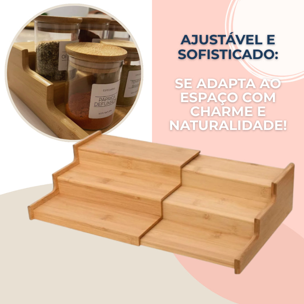 Bamboo Spice Step - 3 levels