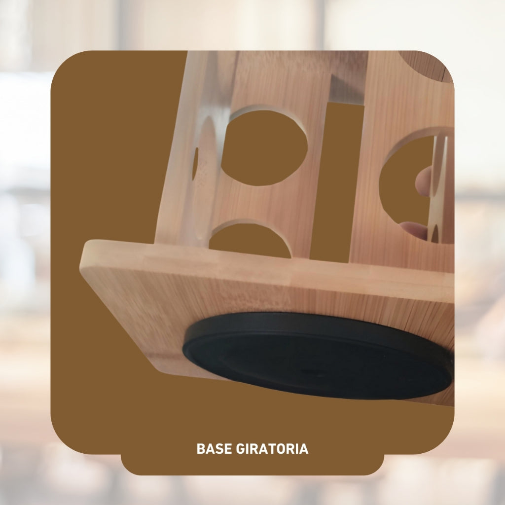 Bamboo Spice + 8 free glass jars