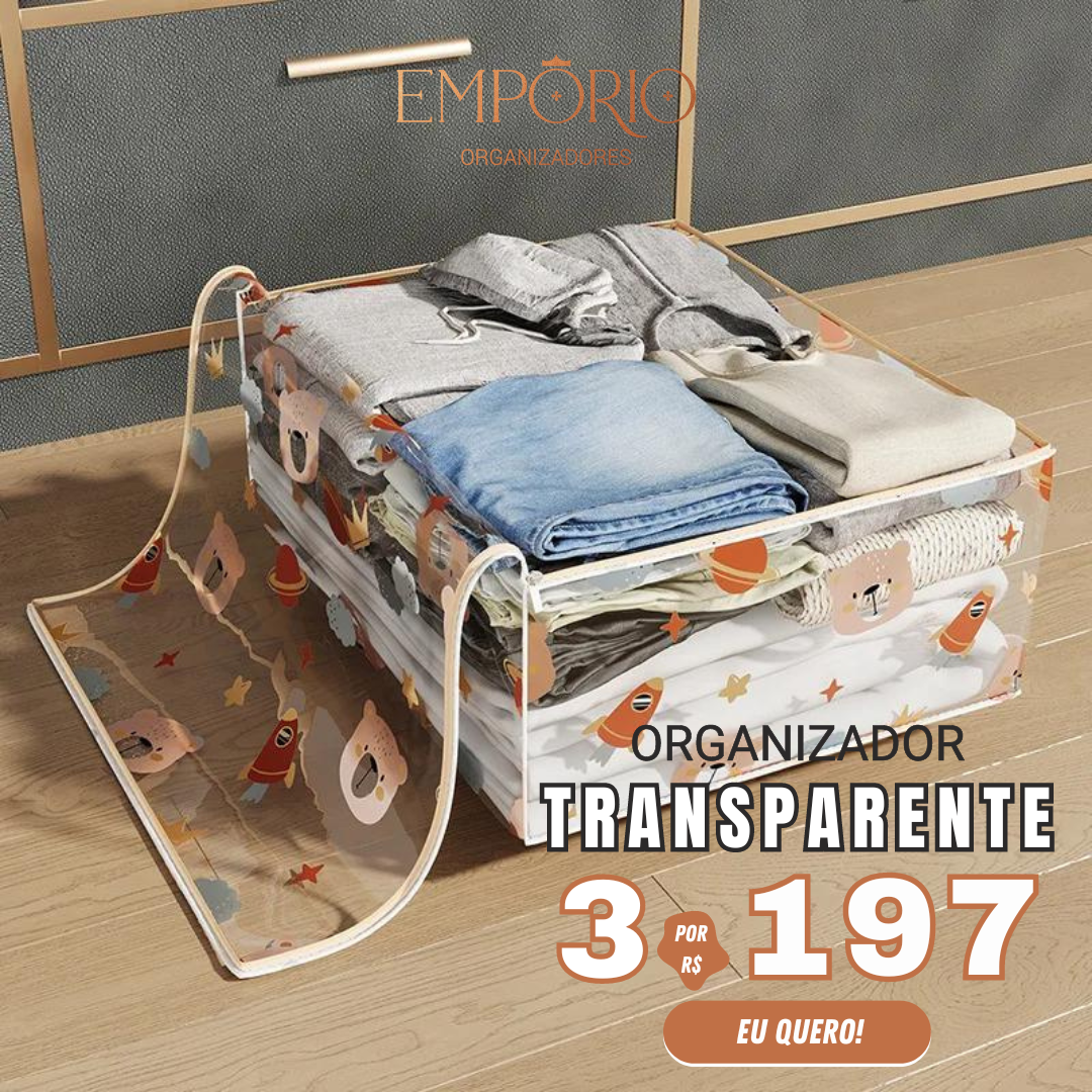 Transparent Organizer - Buy 3, Pay for 2 + Free Shipping