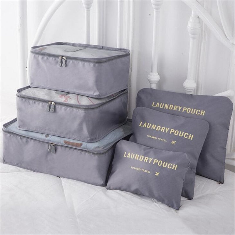 Travel Organizer - 6 Pieces