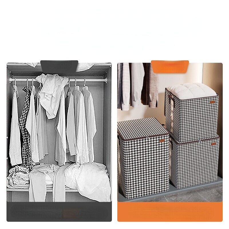 Max Plaid Organizer - Bed Linens