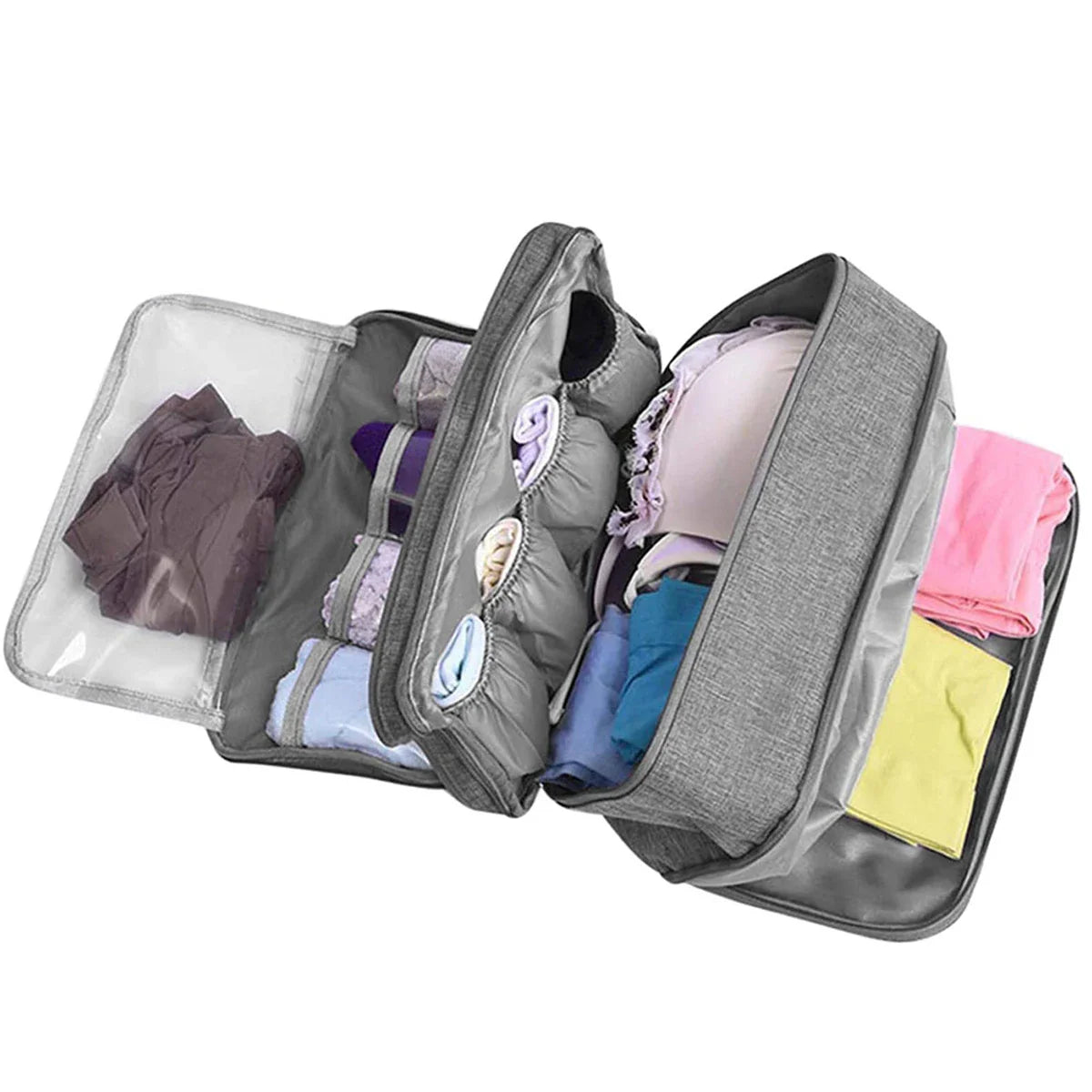 Travel organizer for underwear