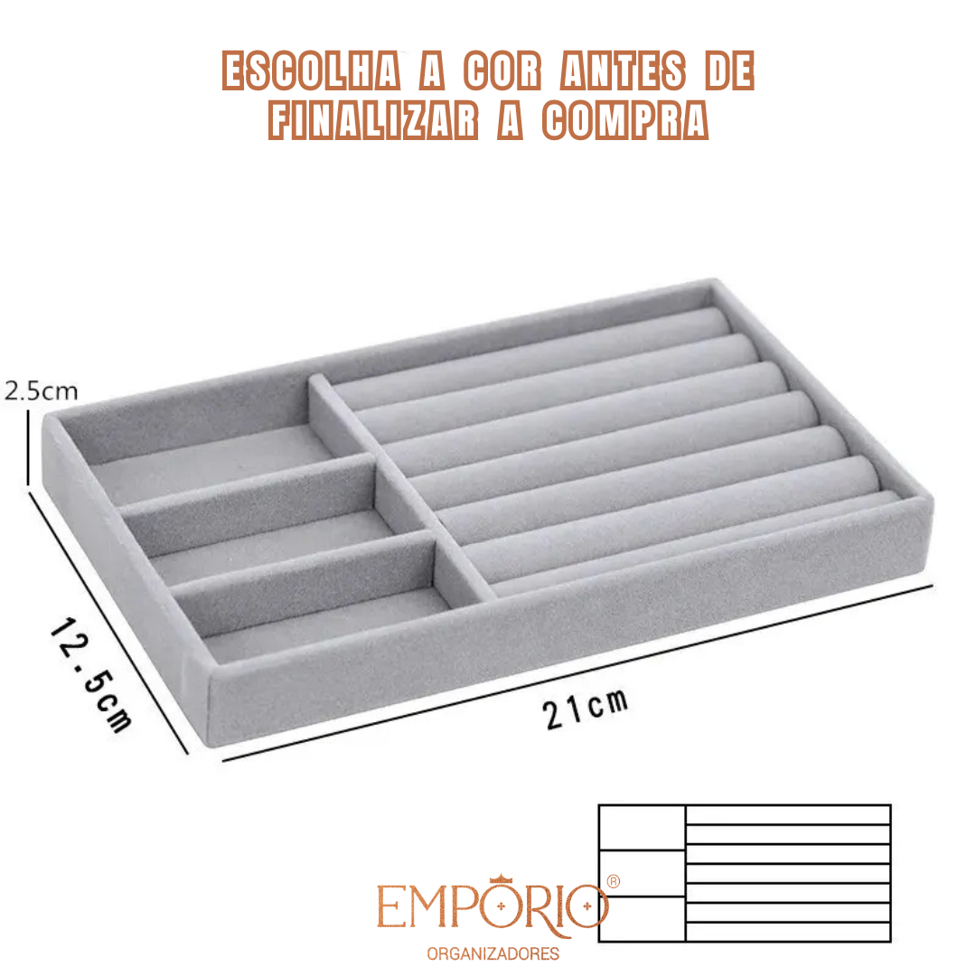 4-in-1 Jewelry Organizer - 4-Piece Kit