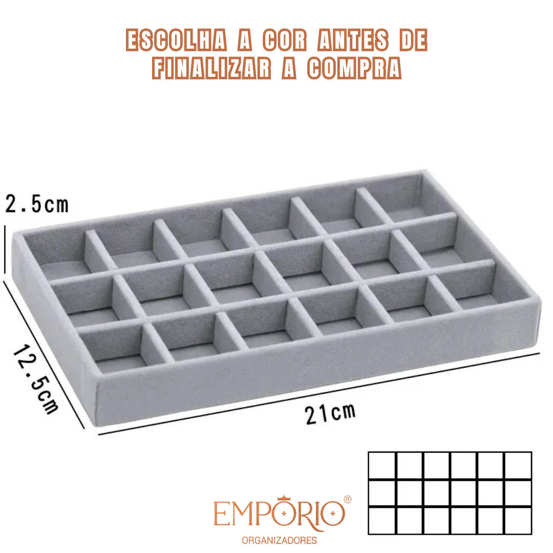 4-in-1 Jewelry Organizer - 4-Piece Kit