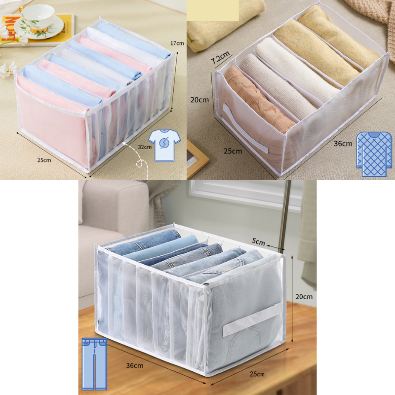 Clear Clothes Organizer - Buy 3, Pay for 2