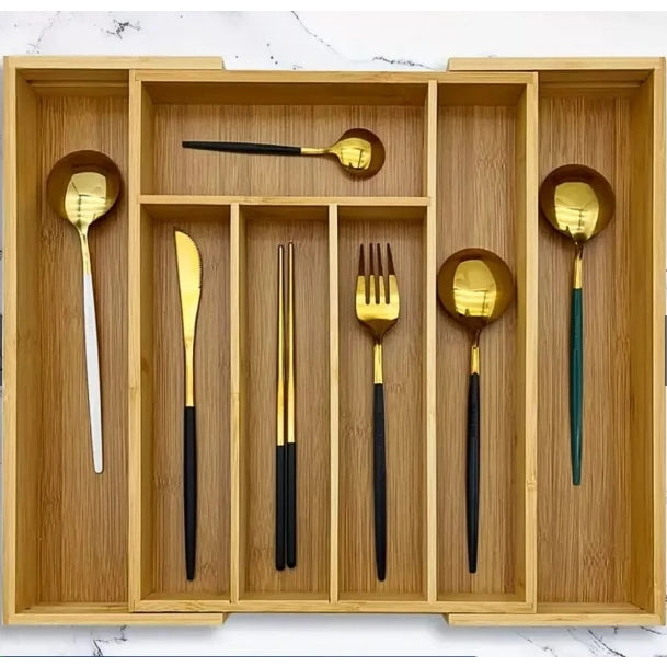 OrganizaFlex Bamboo - 7 Dividers