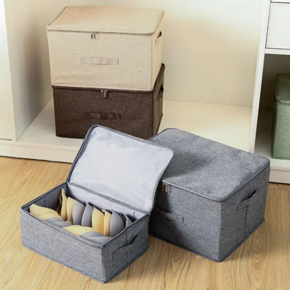 Gray Linen Organizer - New Release