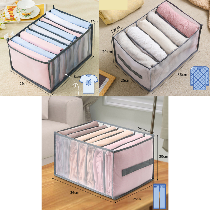 Clear Clothes Organizer - Buy 3, Pay for 2