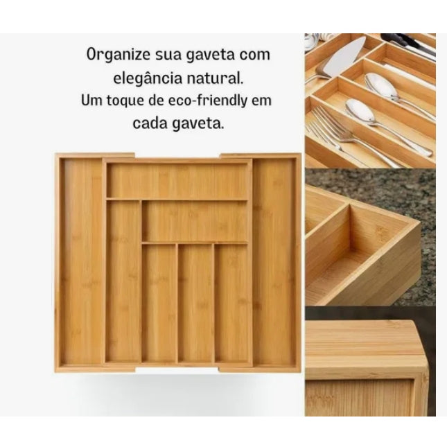 OrganizaFlex Bamboo - 7 Dividers