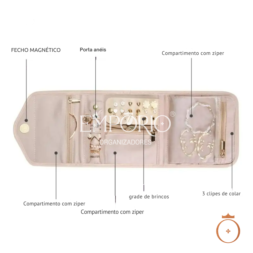 Travel Jewelry Box - 2 Pieces + Free Shipping