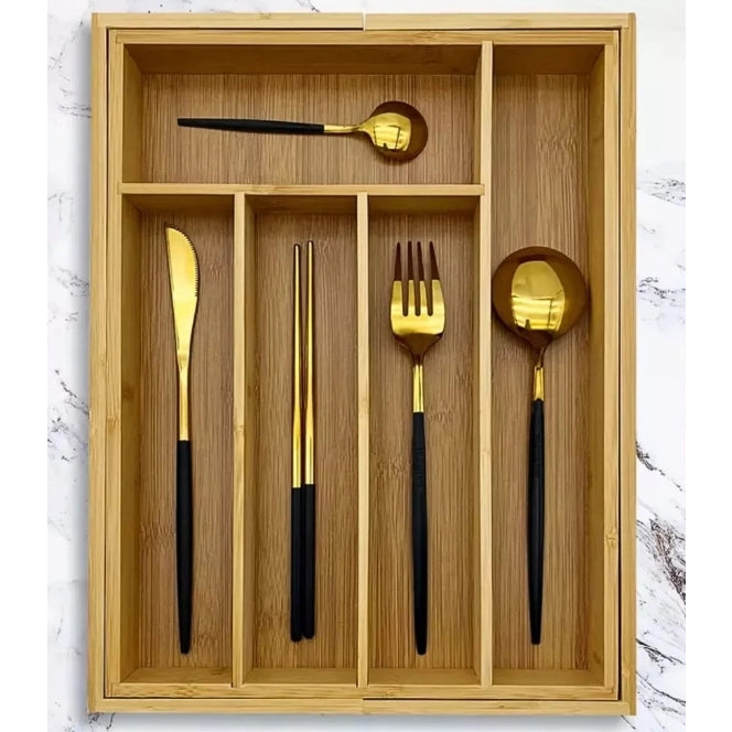 OrganizaFlex Bamboo - 7 Dividers