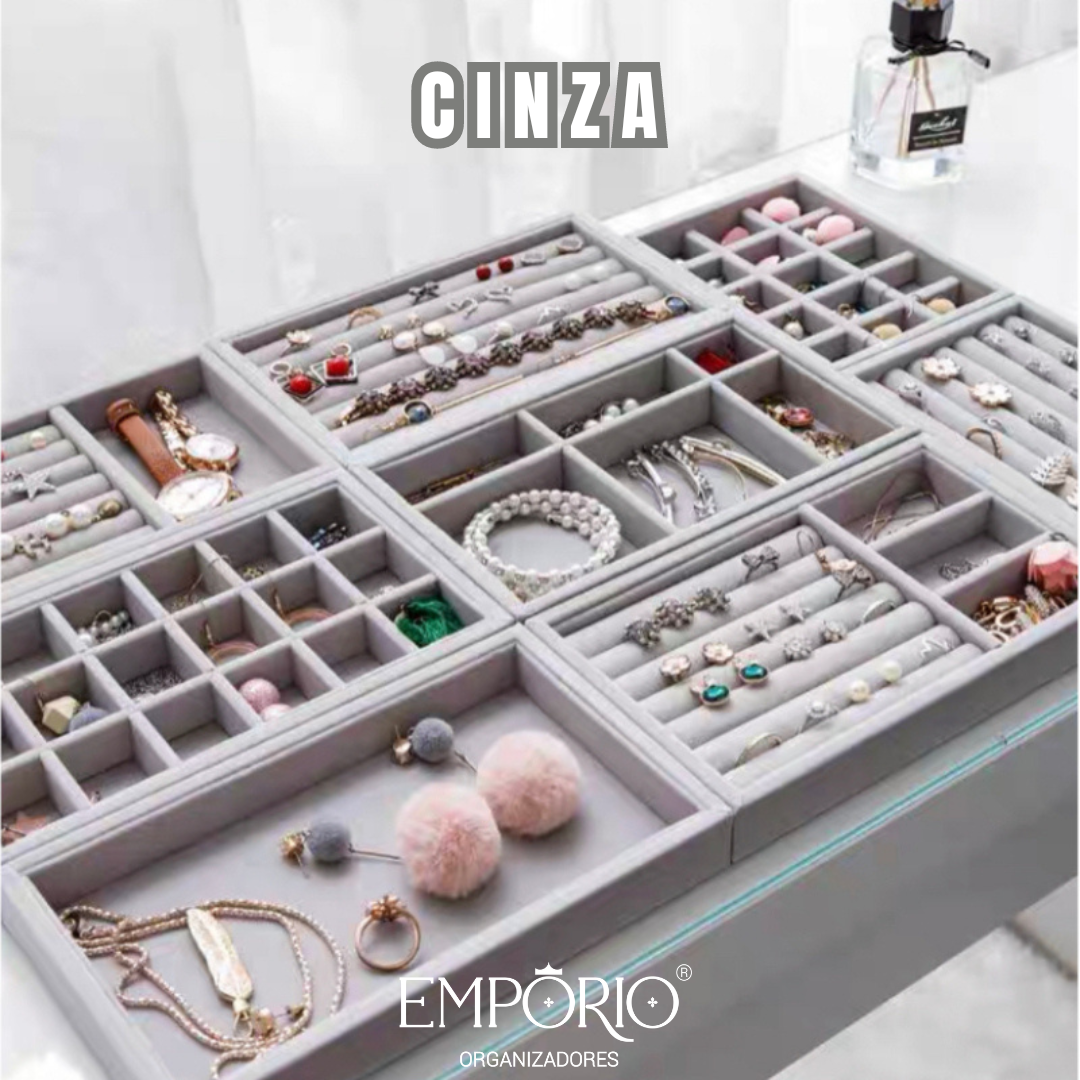 4-in-1 Jewelry Organizer - 4-Piece Kit