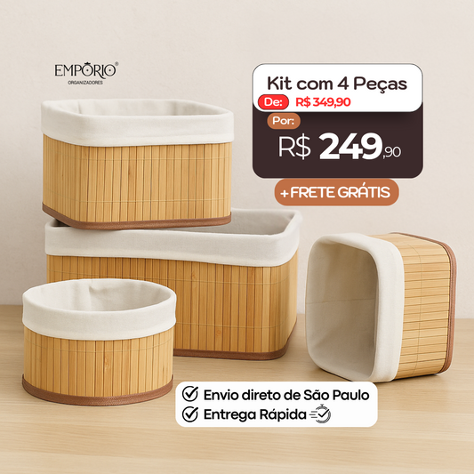 Naturale Boxes – 4-Piece Kit