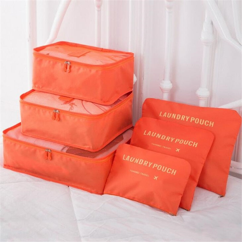Travel Organizer - 6 Pieces