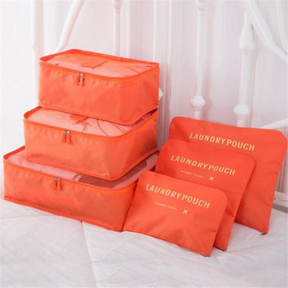 Organizador de viagem - 6 peças