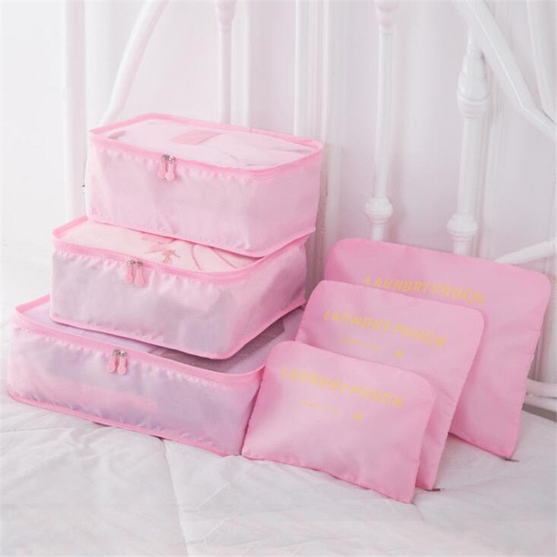 Travel Organizer - 6 Pieces