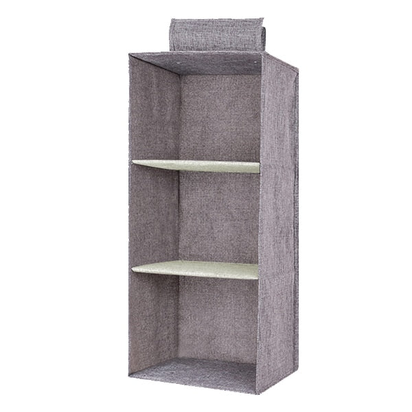 Hanging wardrobe organizer