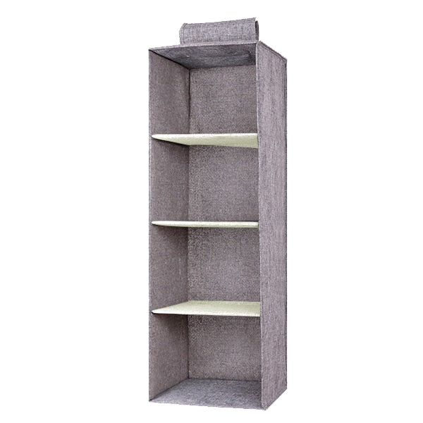 Hanging wardrobe organizer