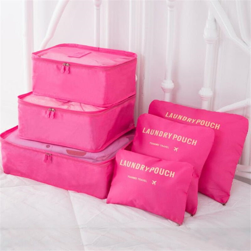 Travel Organizer - 6 Pieces
