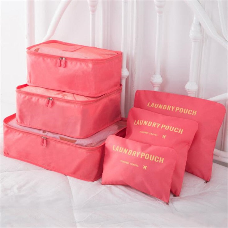 Travel Organizer - 6 Pieces