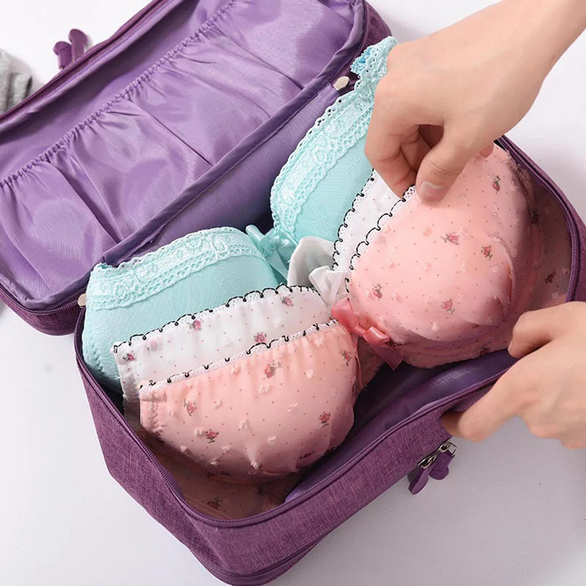 Travel organizer for underwear