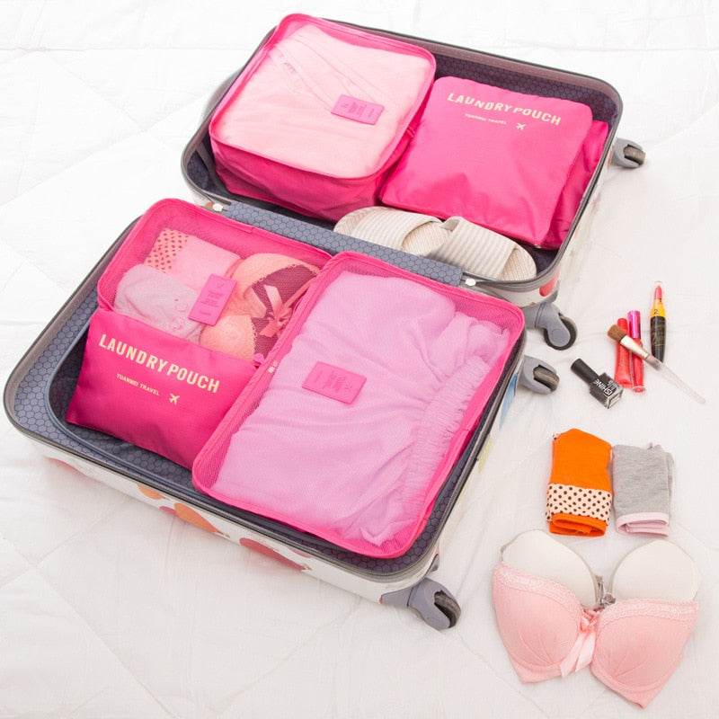 Travel Organizer - 6 Pieces