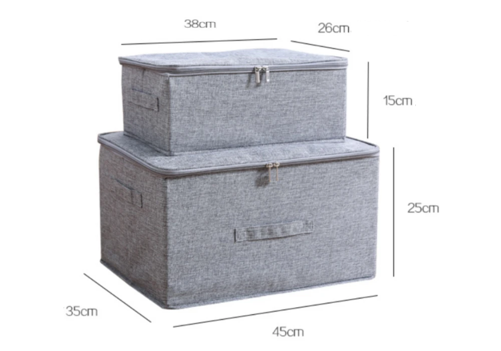 Gray Linen Organizer - New Release