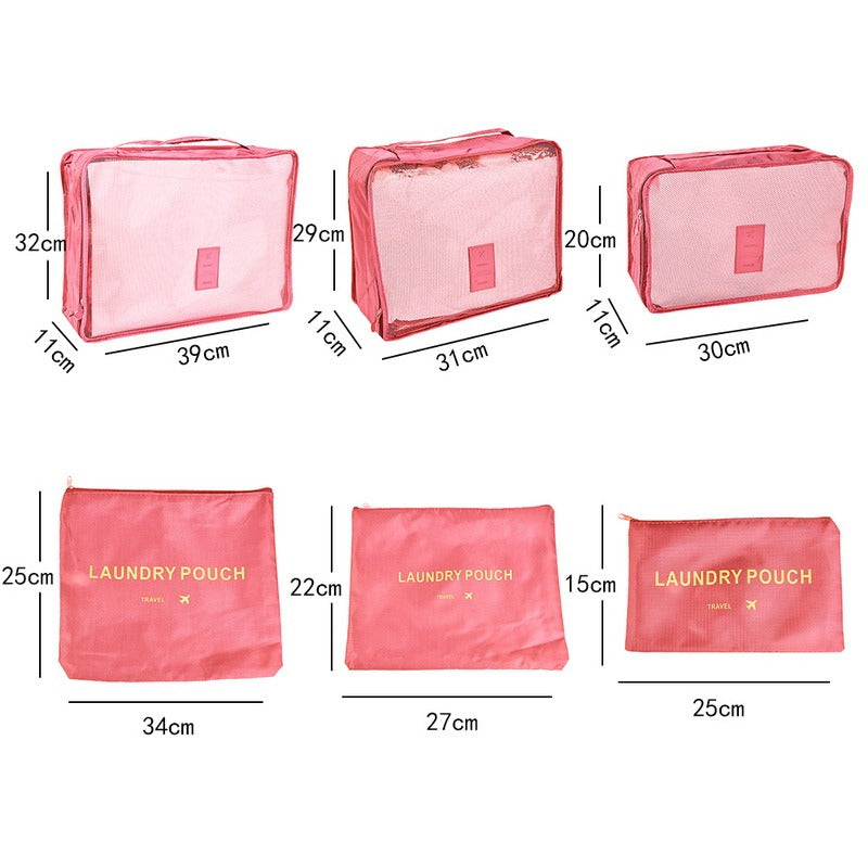 Travel Organizer - 6 Pieces