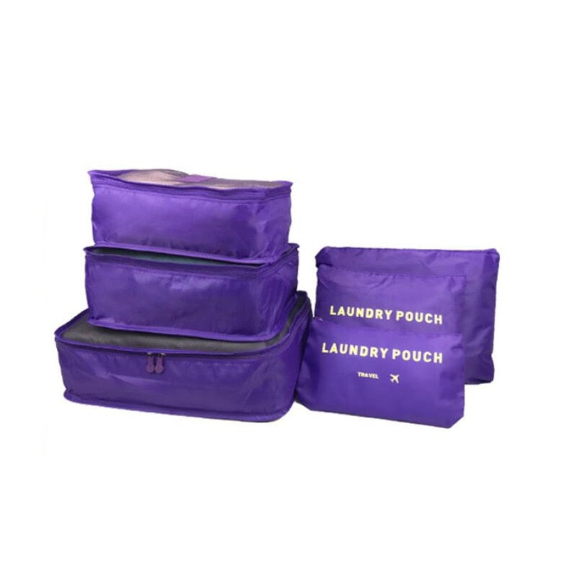 Travel Organizer - 6 Pieces