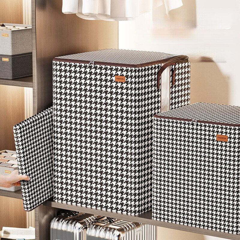 Max Plaid Organizer - Bed Linens 