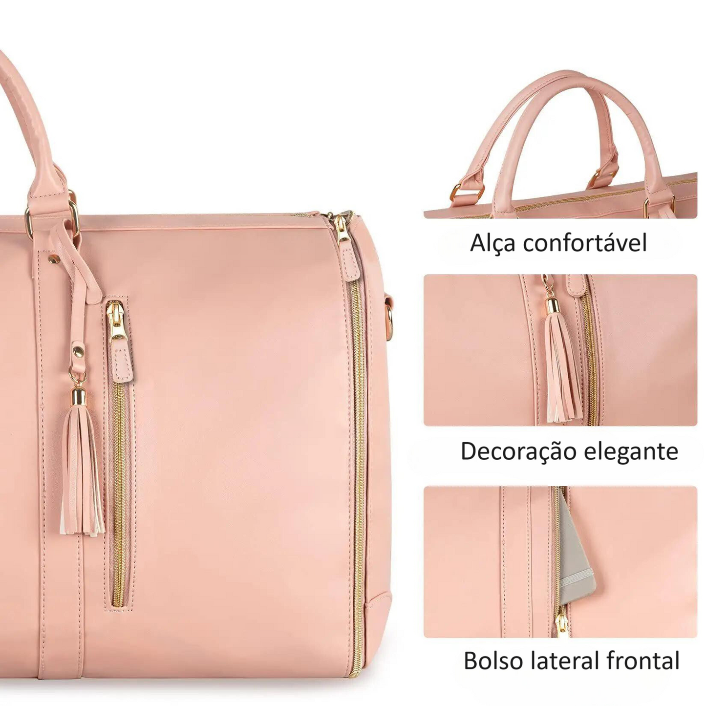 Bolsa: Luxo de Viagem/ FRETE GRÁTIS! 