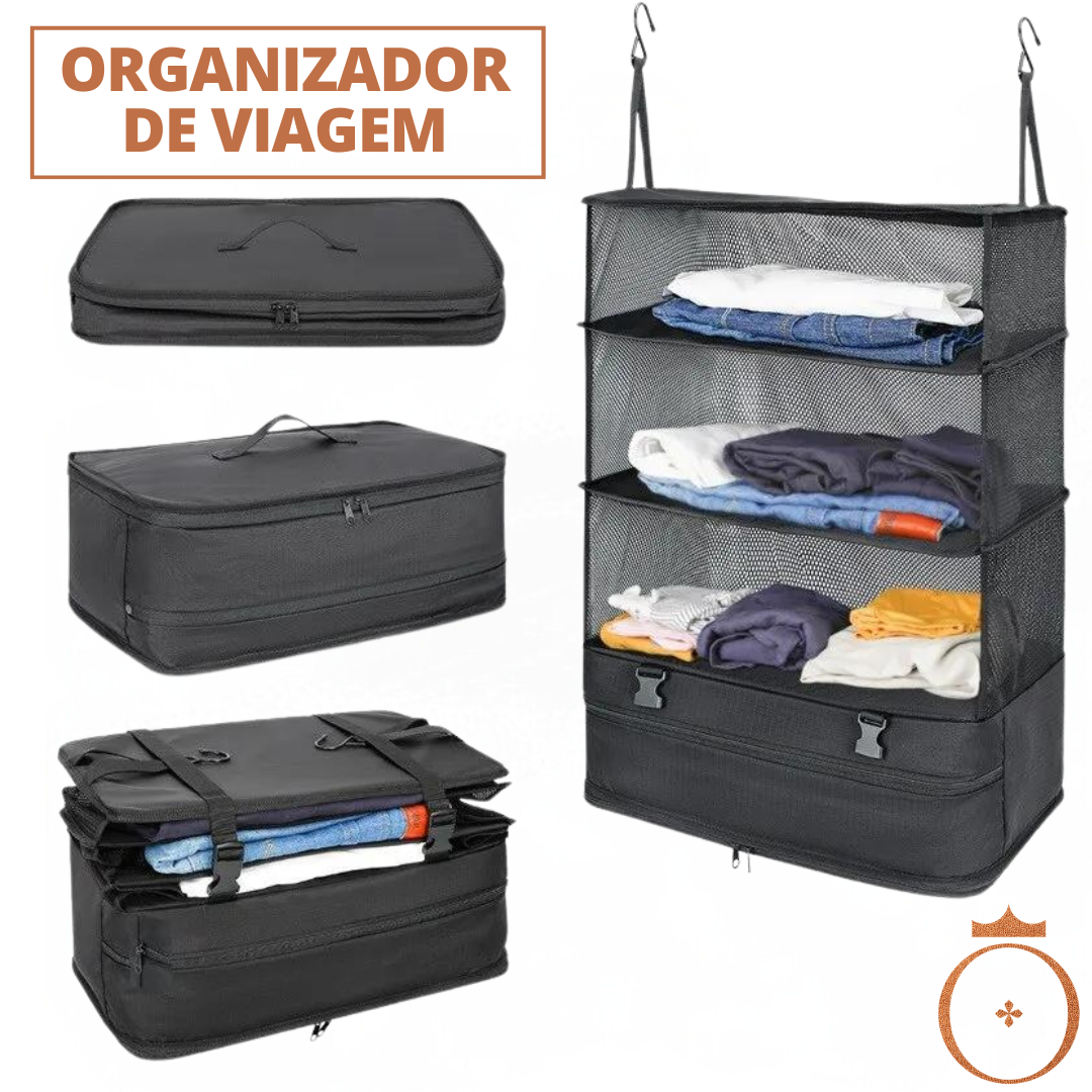 Hanging Suitcase Organizer - 37% OFF + Free Shipping. 