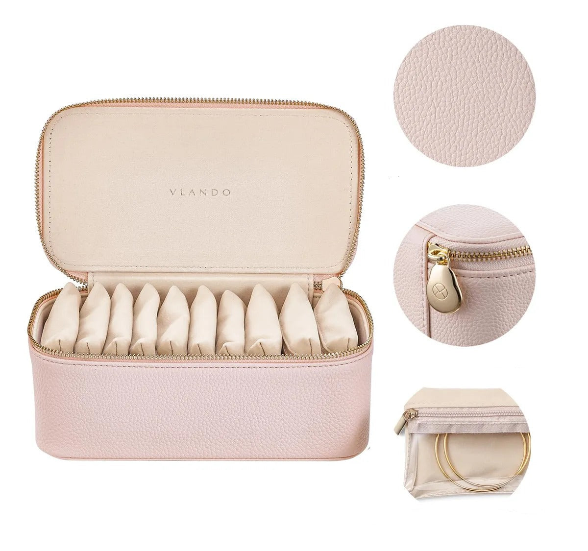 Portable Jewelry Box - 6 pouches + (6 FREE pouches)