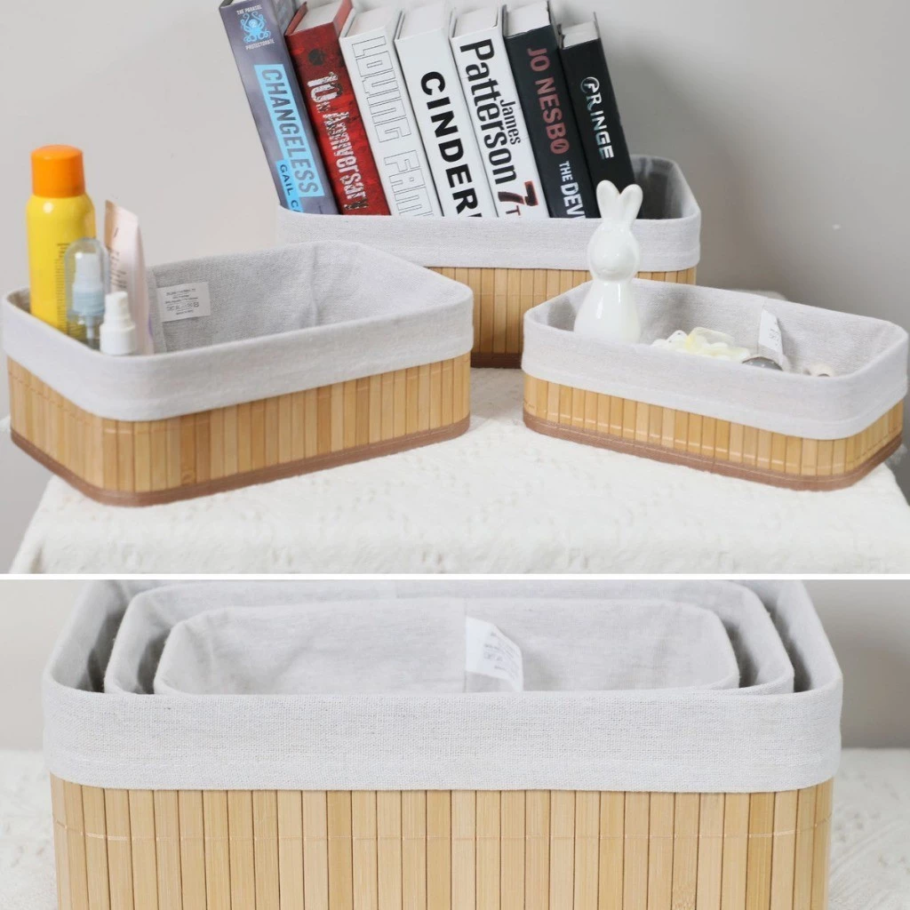 Bamboo Elegance Boxes – 3-Piece Kit