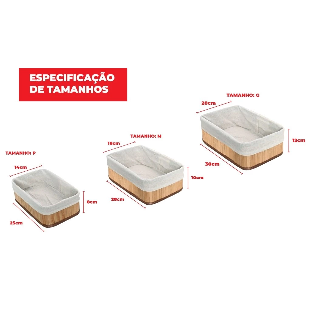 Bamboo Elegance Boxes – 3-Piece Kit