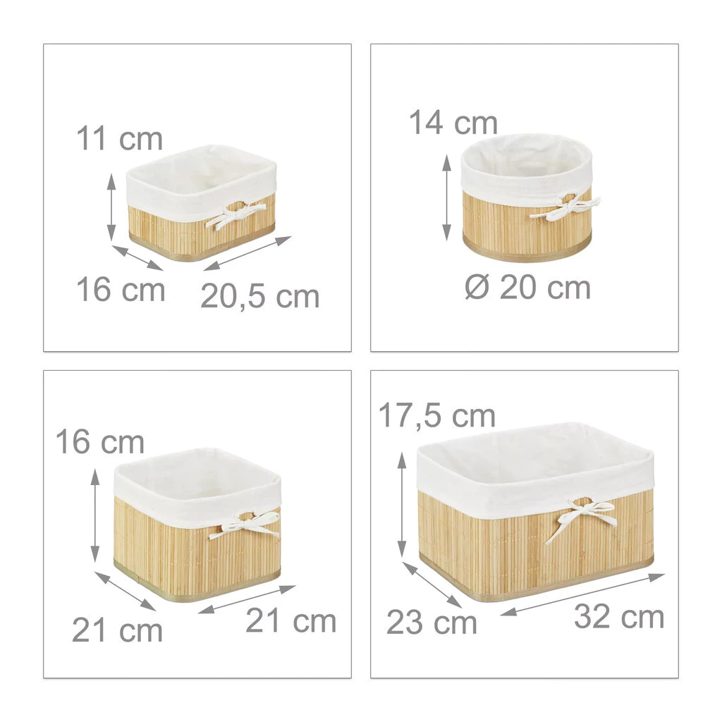 Naturale Boxes – 4-Piece Kit